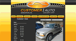 Desktop Screenshot of customer1auto.com