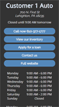 Mobile Screenshot of customer1auto.com